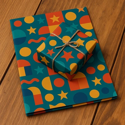  Folded Wrapping Paper