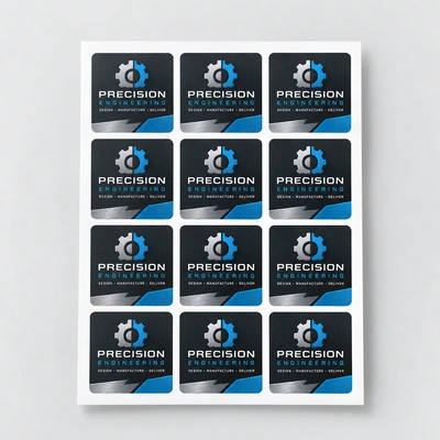  Square Vinyl Stickers