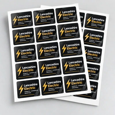  Vinyl Rectangle Sticker Printing