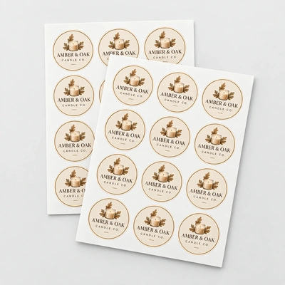  Circle Sticker Sheet Printing