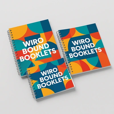 Wiro Bound Booklets
