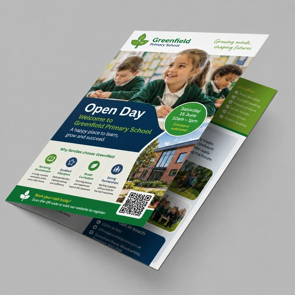  Folded Leaflets