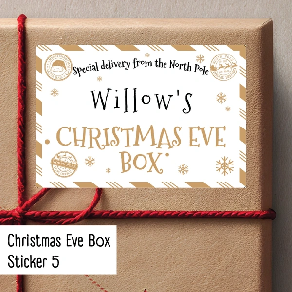  Christmas Eve  -  Mockup  -  Sticker 5