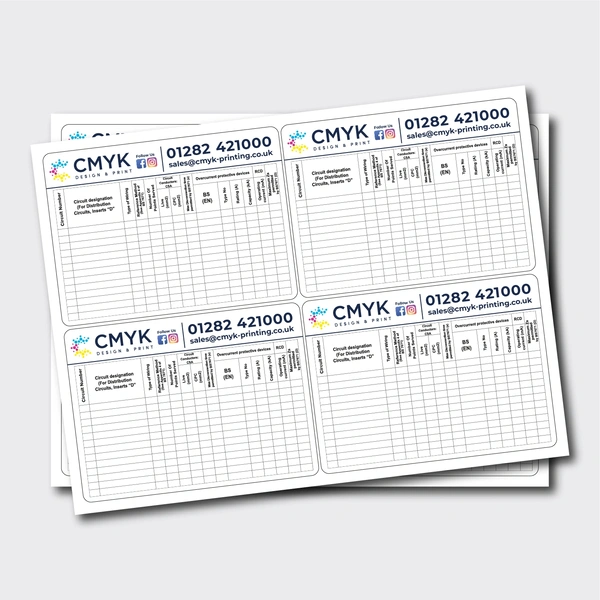  Cmyk  -  Circuit Detail Stickers - 01